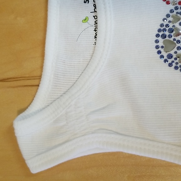 TCP Striped Halter Top, White Heart Flag Tank and Denim Shorts Cotton Set 5 NWT - Picture 13 of 15
